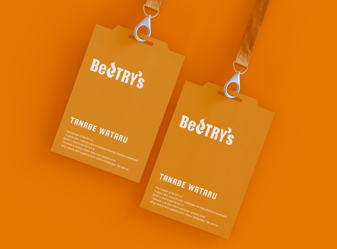 BeTRY’sロゴマークメンバーズカードイメージ